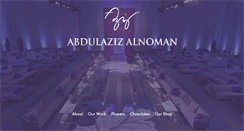 Desktop Screenshot of abdulazizalnoman.com